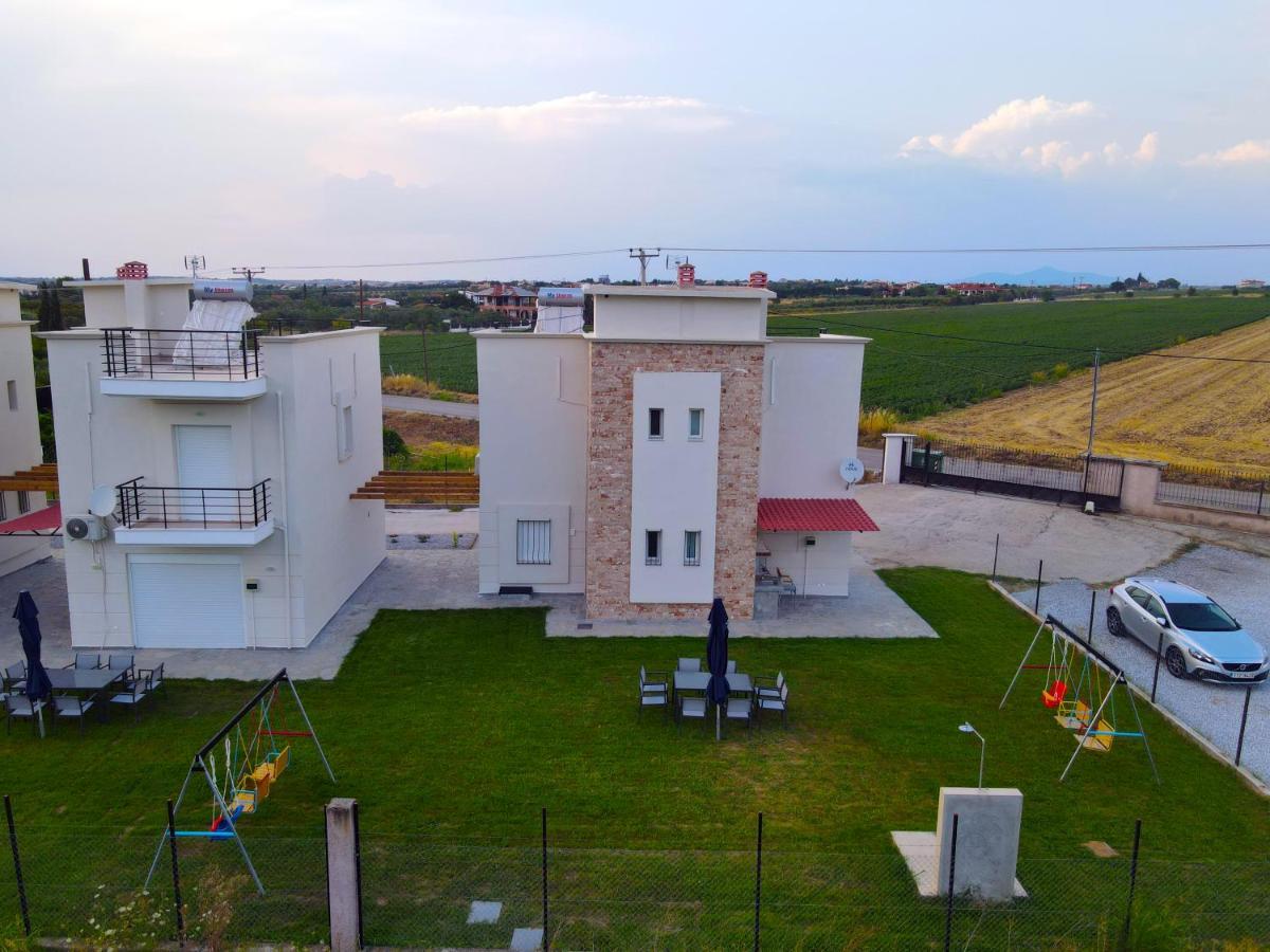 Mythic Villas Epanomi Bagian luar foto